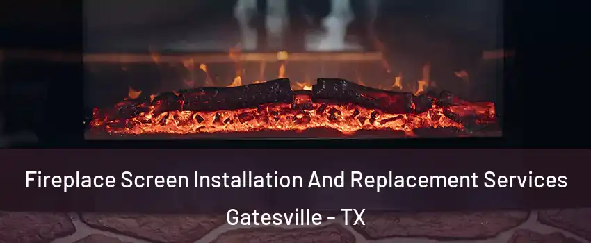  Fireplace Screen Installation And Replacement Services Gatesville - TX