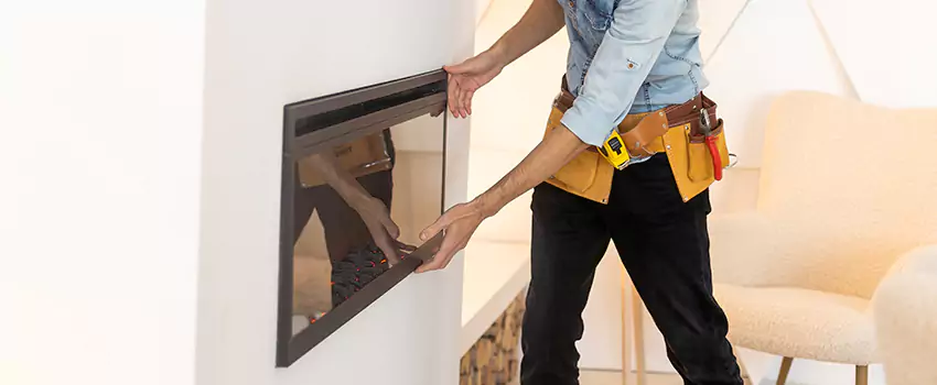 Metal Fireplace Installation in Gatesville, Texas