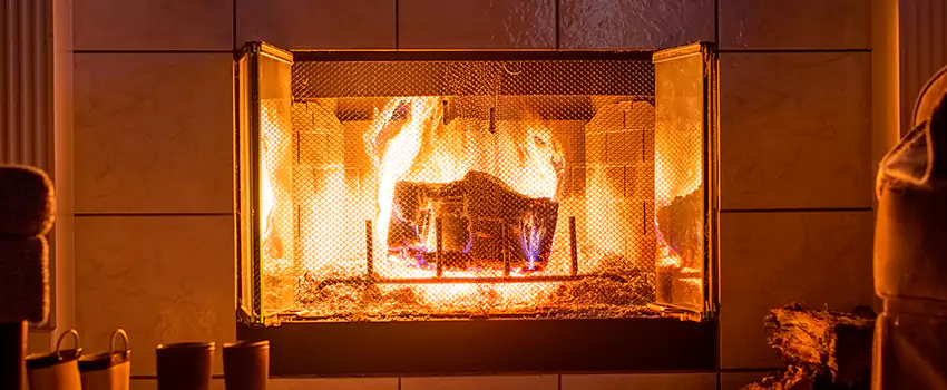 Mendota Hearth Landscape Fireplace Installation in Gatesville, Texas