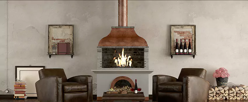 Thelin Hearth Products Providence Pellet Insert Fireplace Installation in Gatesville, TX