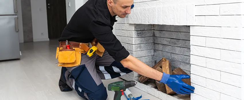 Fireplace Damaged Damper Frame Repair Services in Gatesville, Texas