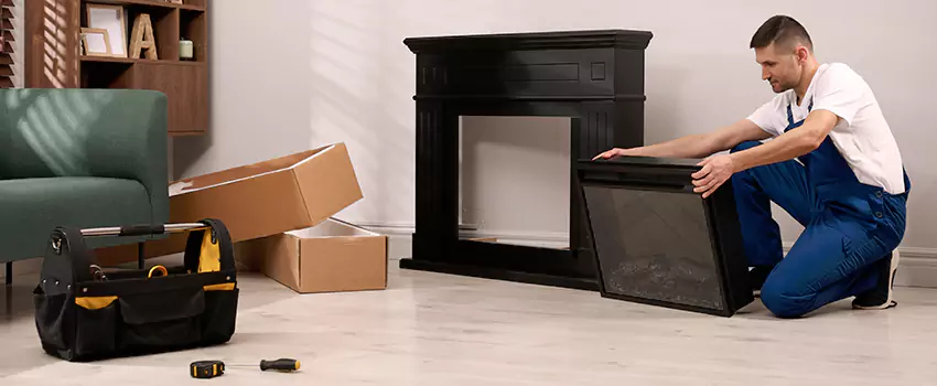 Old Rusted Metal Fireplace Repair And Replacement in Gatesville, TX