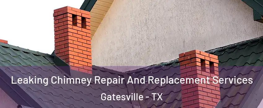  Leaking Chimney Repair And Replacement Services Gatesville - TX